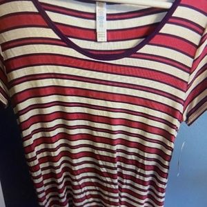 Lularoe classic t med new with tags stripes
